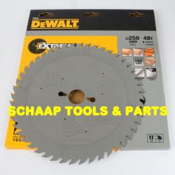 Cirkelzaagblad extreme 250x30mm 48 tanden Wissel positief SERIES 60 | DT4323